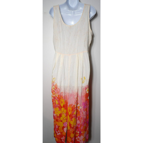 Jams World 50 Years Medium Maxi Dress Floral Feminine Soft Pink Sundaisy - Picture 8 of 15